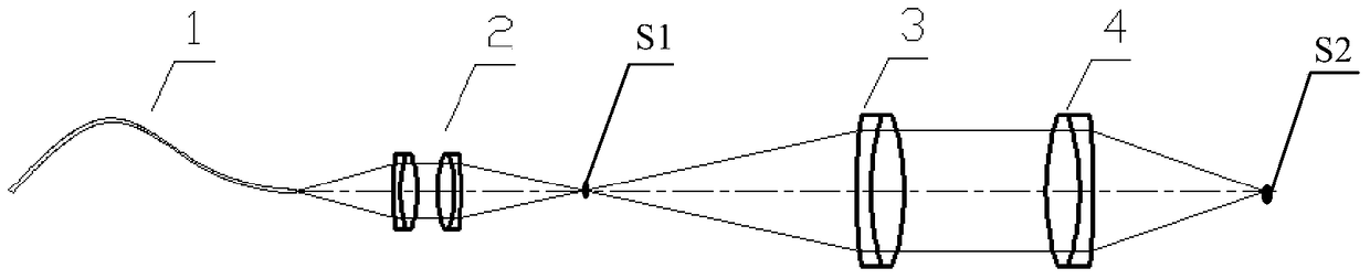 A continuously adjustable laser adapter and fundus laser therapy instrument