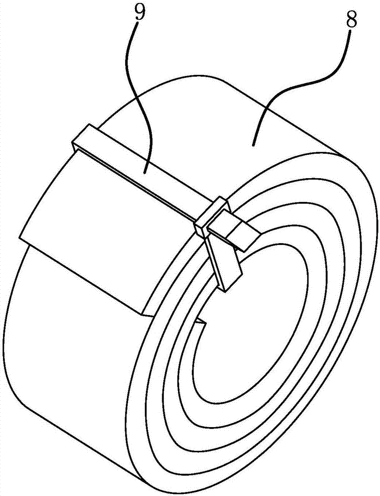 Silica gel belt winding and packing device