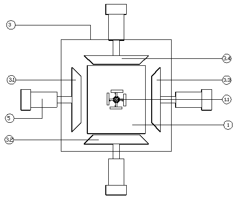 A fully automatic winding shaping device