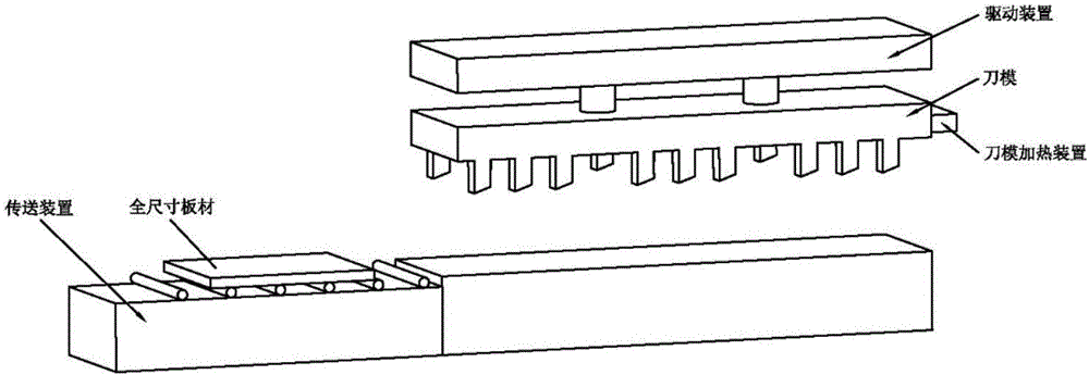 Diffusion plate cropping process