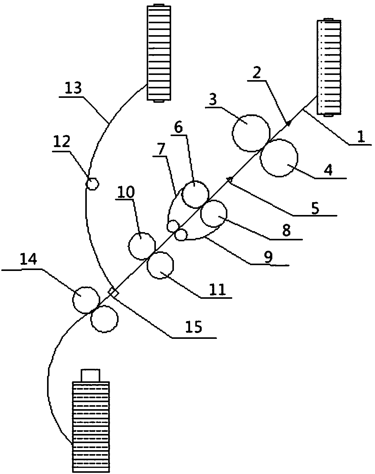 Spinning method for reducing hair shedding of rabbit hair yarn through ring spinning