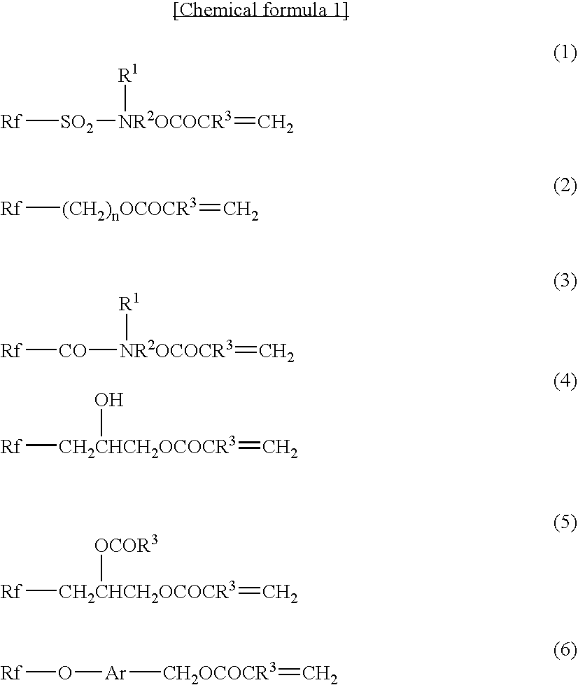 Aqueous liquid dispersion of water and oil repellent agent containing nonionic surfactant