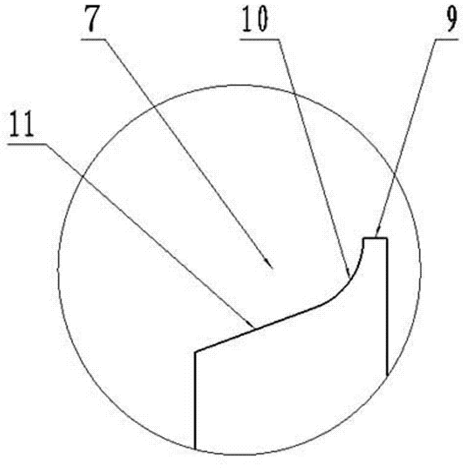 Full penetration weld method for fillet joint single-face J-shaped groove of box beam of vibration screen