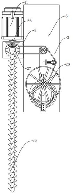 Environment-friendly dynamic replenishment type mine drilling equipment