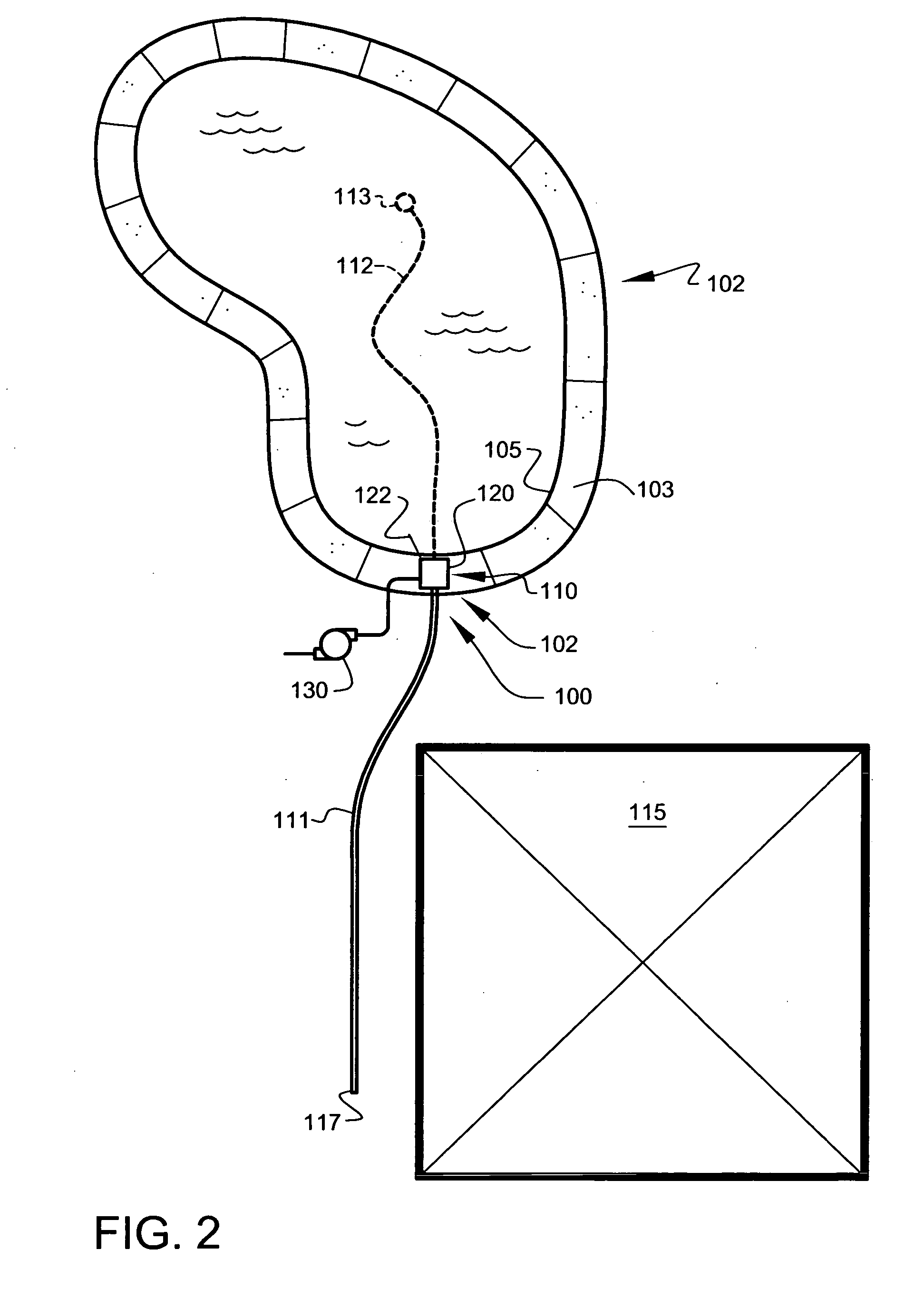 Concealed automatic pool vacuum systems