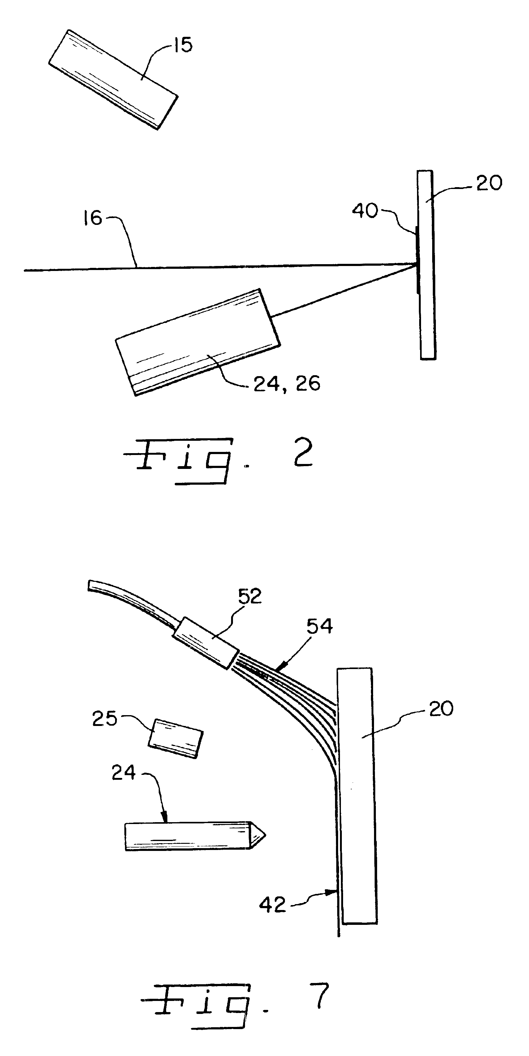 Overlay control for laser peening