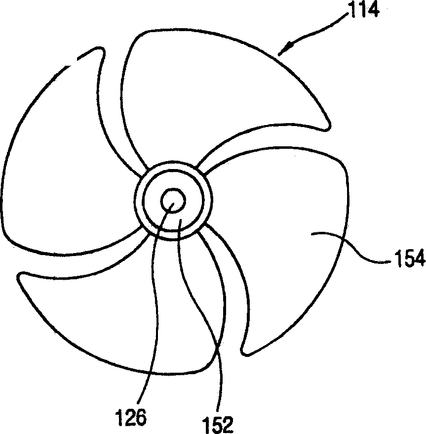 Cooling air blowing device of refrigerator