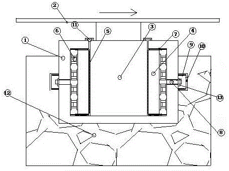 Saw-tooth mutual-lock type steel sleeper for automatic compensation of settlement