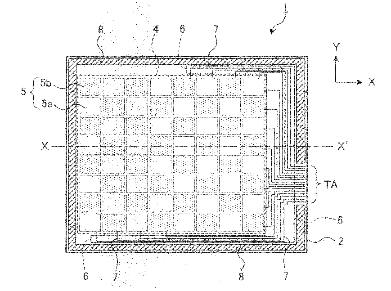 Touch panel and display device including the same