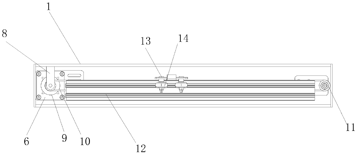 Cleaning structure of hoof medicated bath device for animal husbandry and veterinary