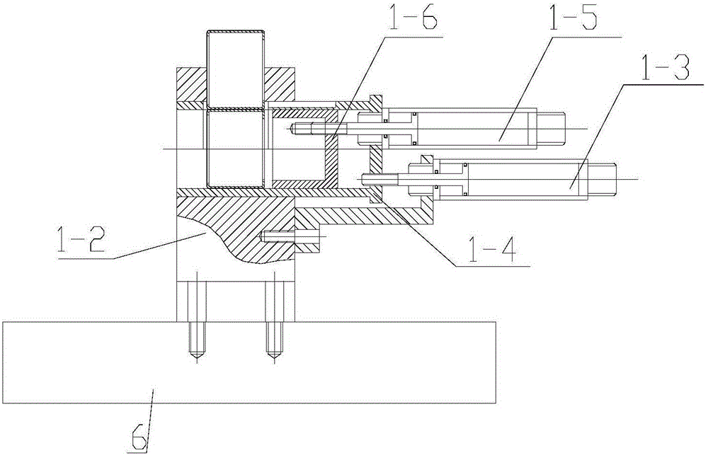 Full automatic window punching device for radial bearing cage