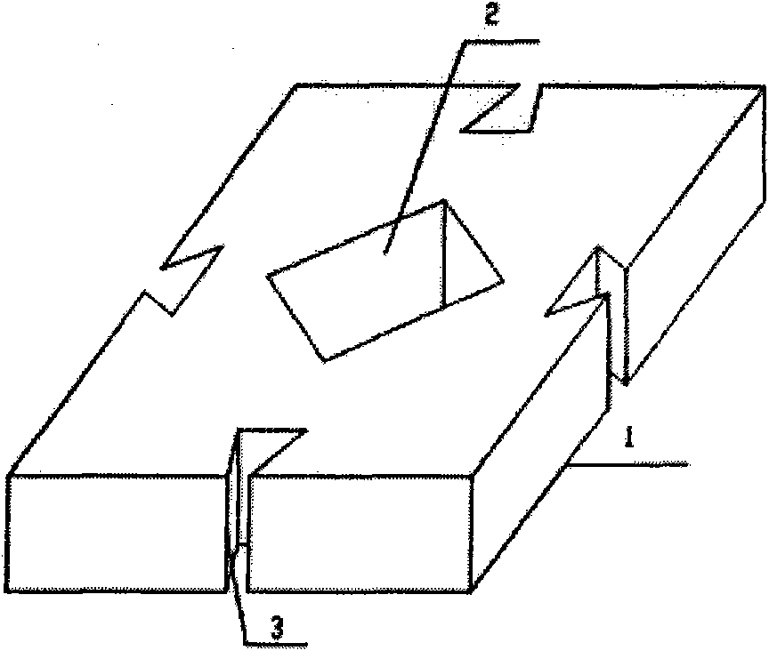 Slope protection brick and method for constructing channel slope by utilizing same