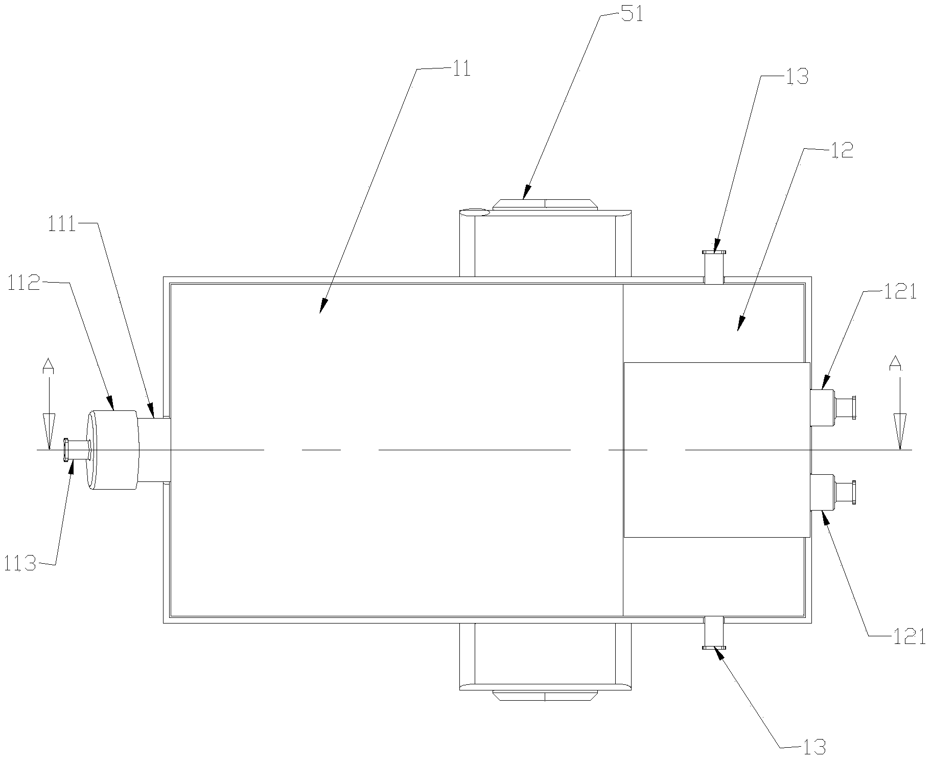 Double-chamber three-dimensional pouring bioreactor system