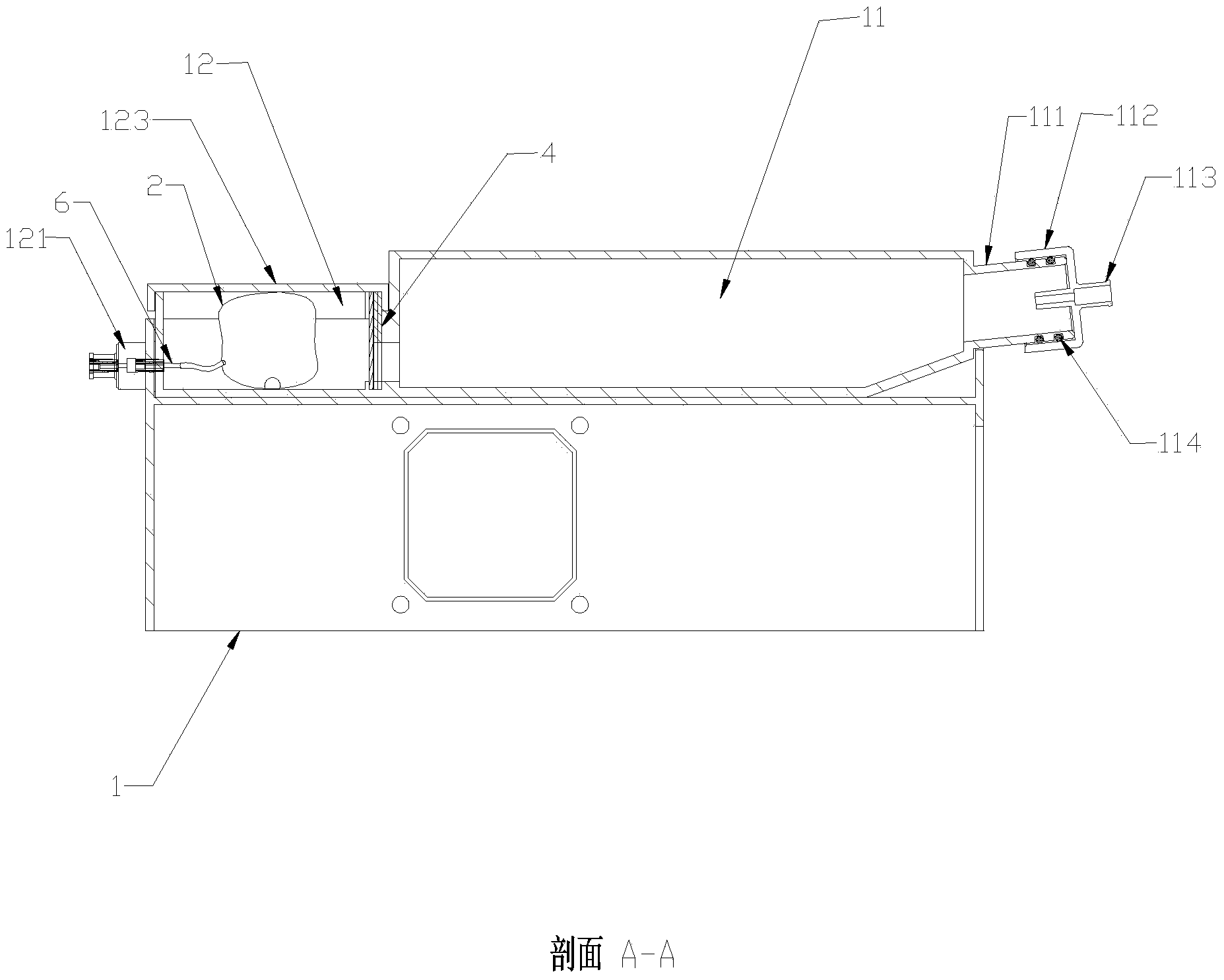 Double-chamber three-dimensional pouring bioreactor system