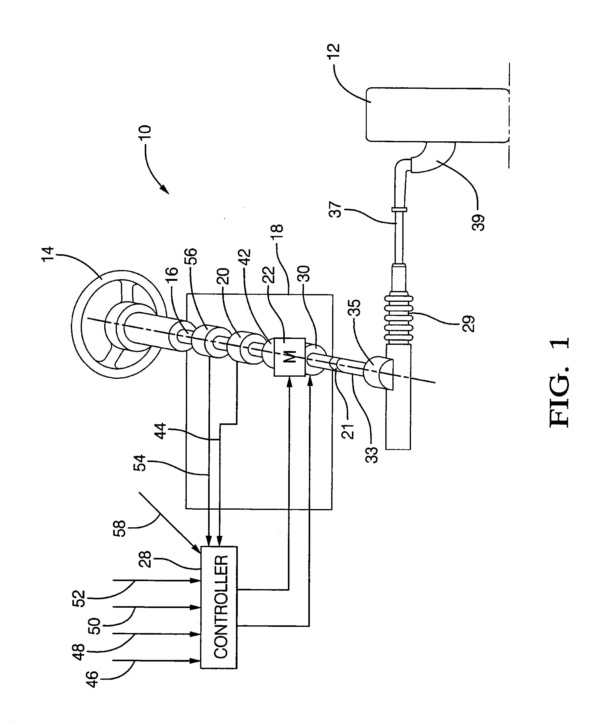 Vehicle steering device