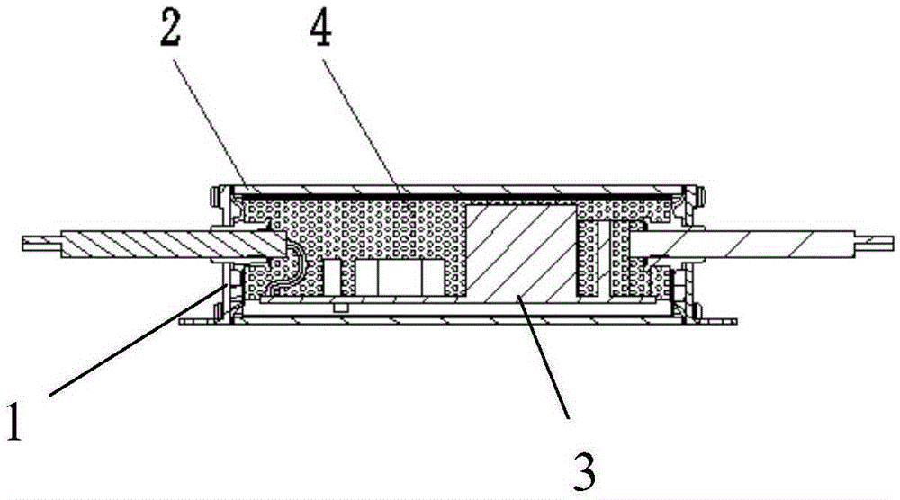 LED power source, filling glue and encapsulating technique for filling glue