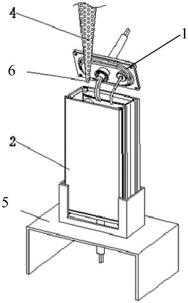 LED power source, filling glue and encapsulating technique for filling glue