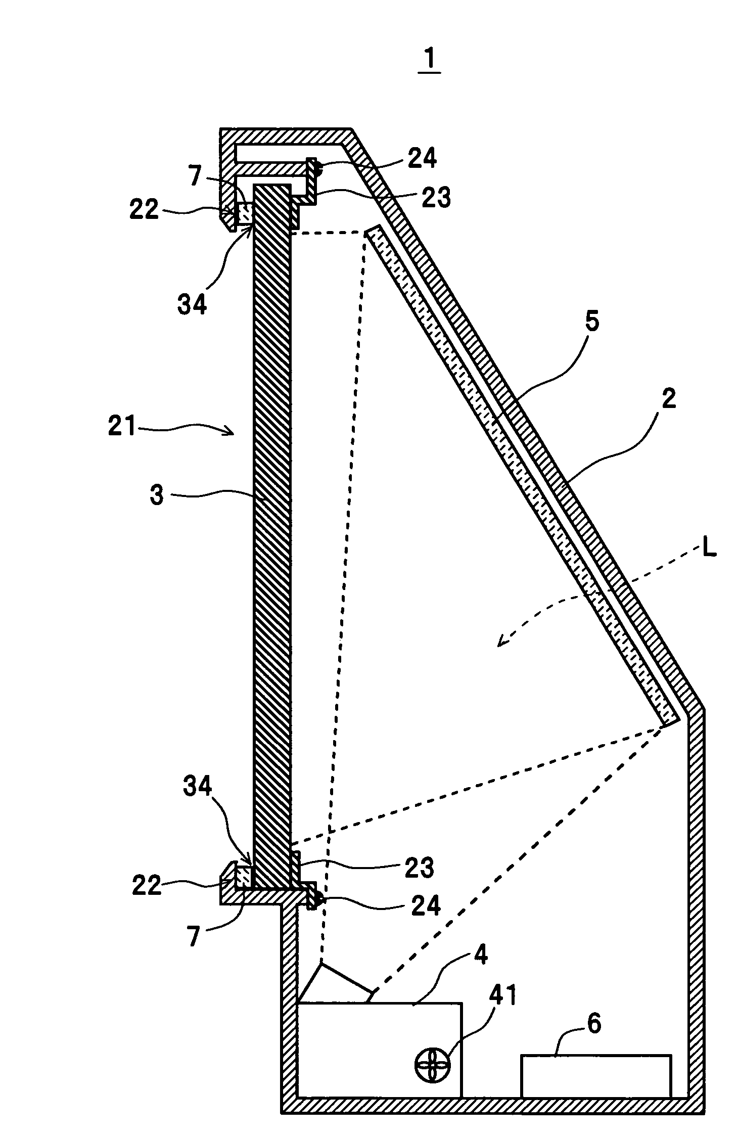 Rear projector