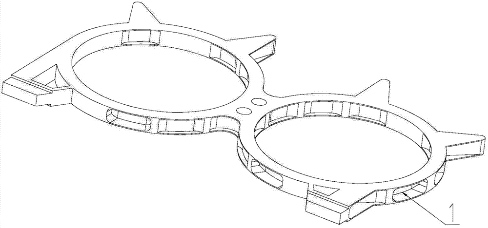 Padding supporting method for enhancing thin-walled workpiece machined rigidity