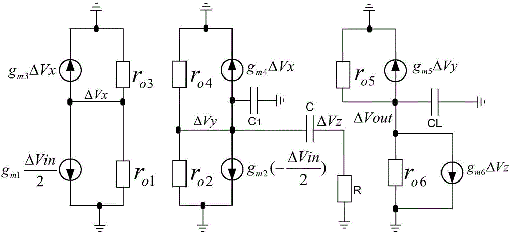 Frequency compensation circuit for operational amplifier