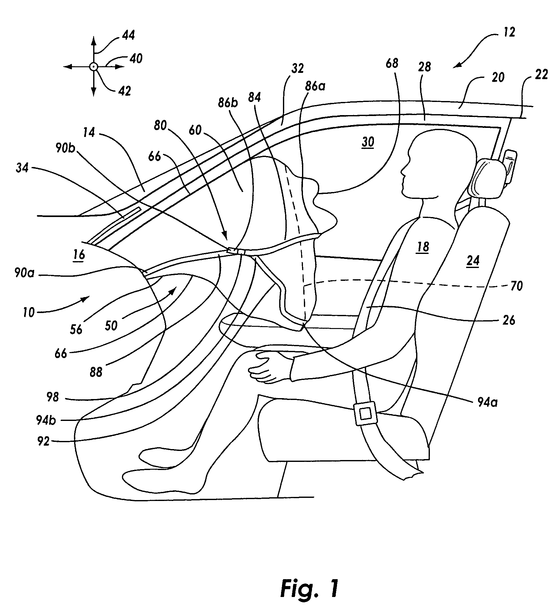 Expansion-controlled joints in airbags for out-of-position occupants and cushion positioning