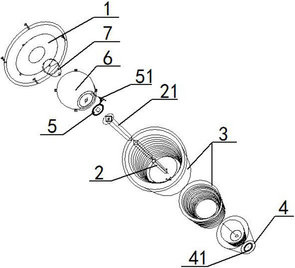 Telescopic lifting device and control method thereof