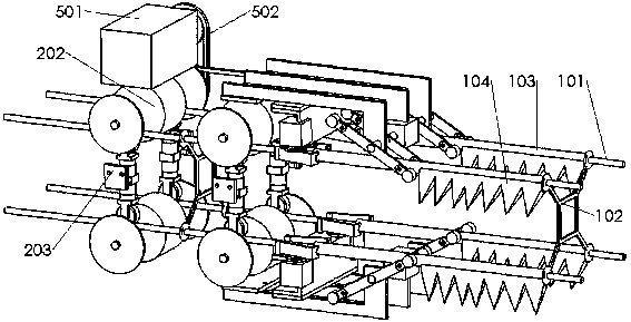 Split transmission line deicer