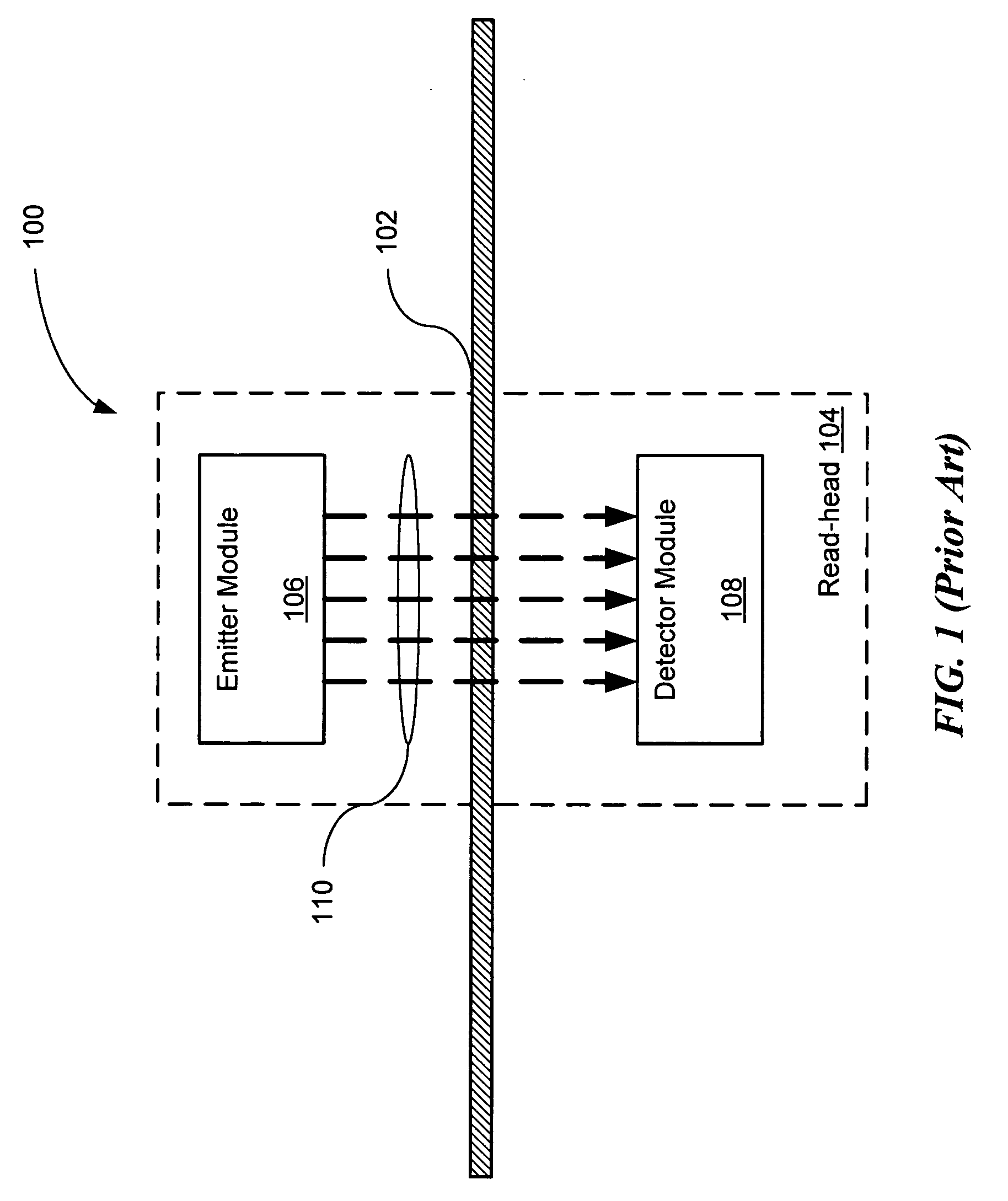 Enhanced reflective optical encoder