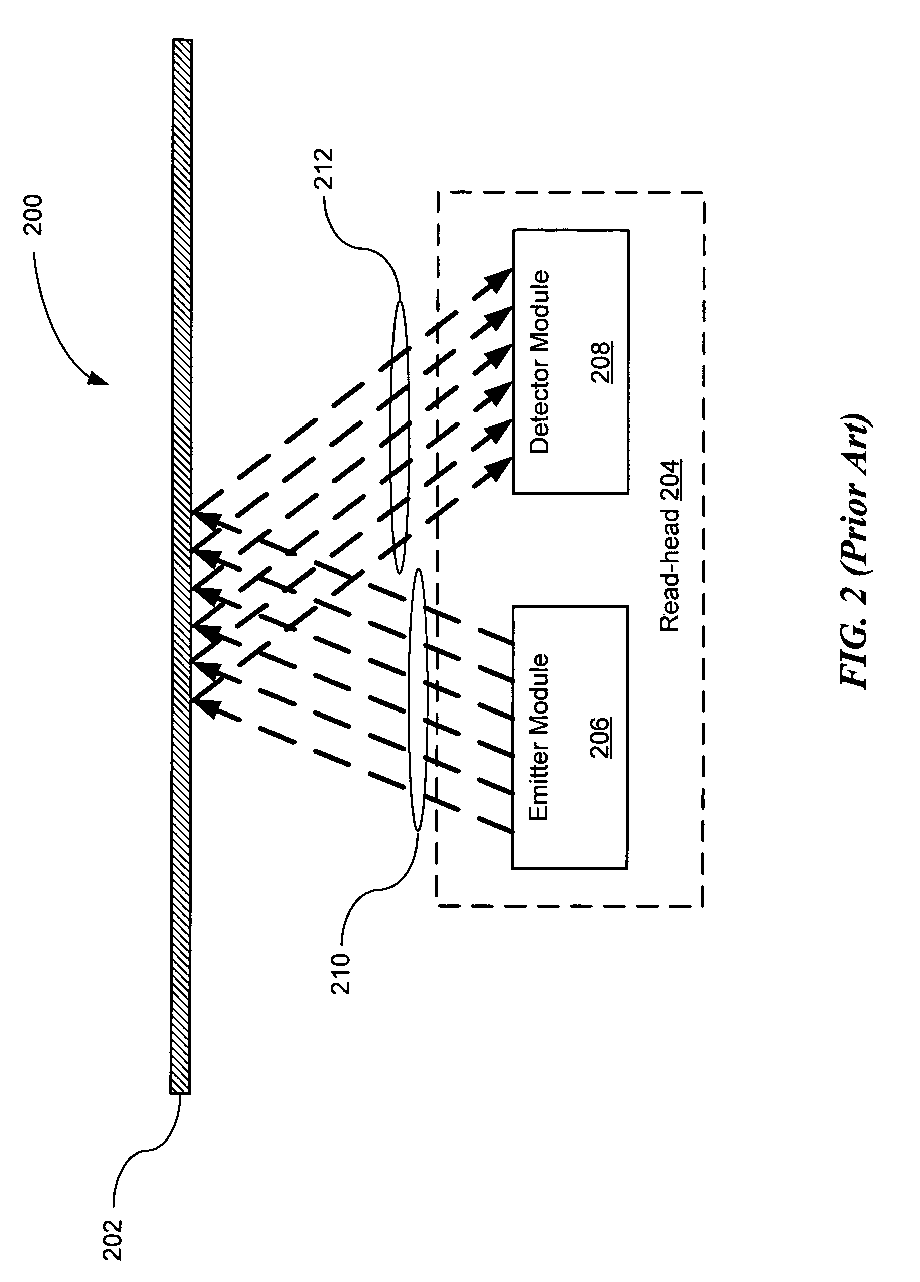 Enhanced reflective optical encoder