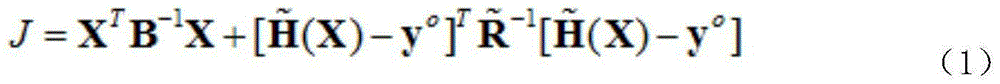 Initial disturbance method based on ensemble data assimilation technology