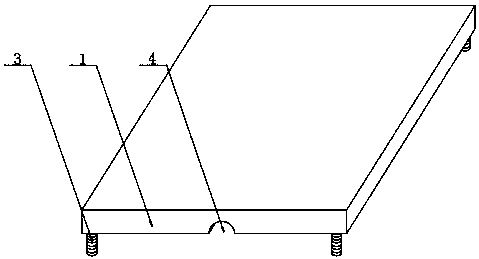 Iron tower assembly correcting tool