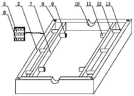 Iron tower assembly correcting tool