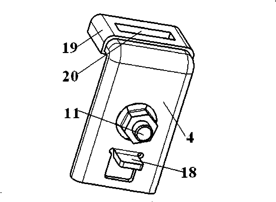 Vehicle window glass lifting device and its mounting method