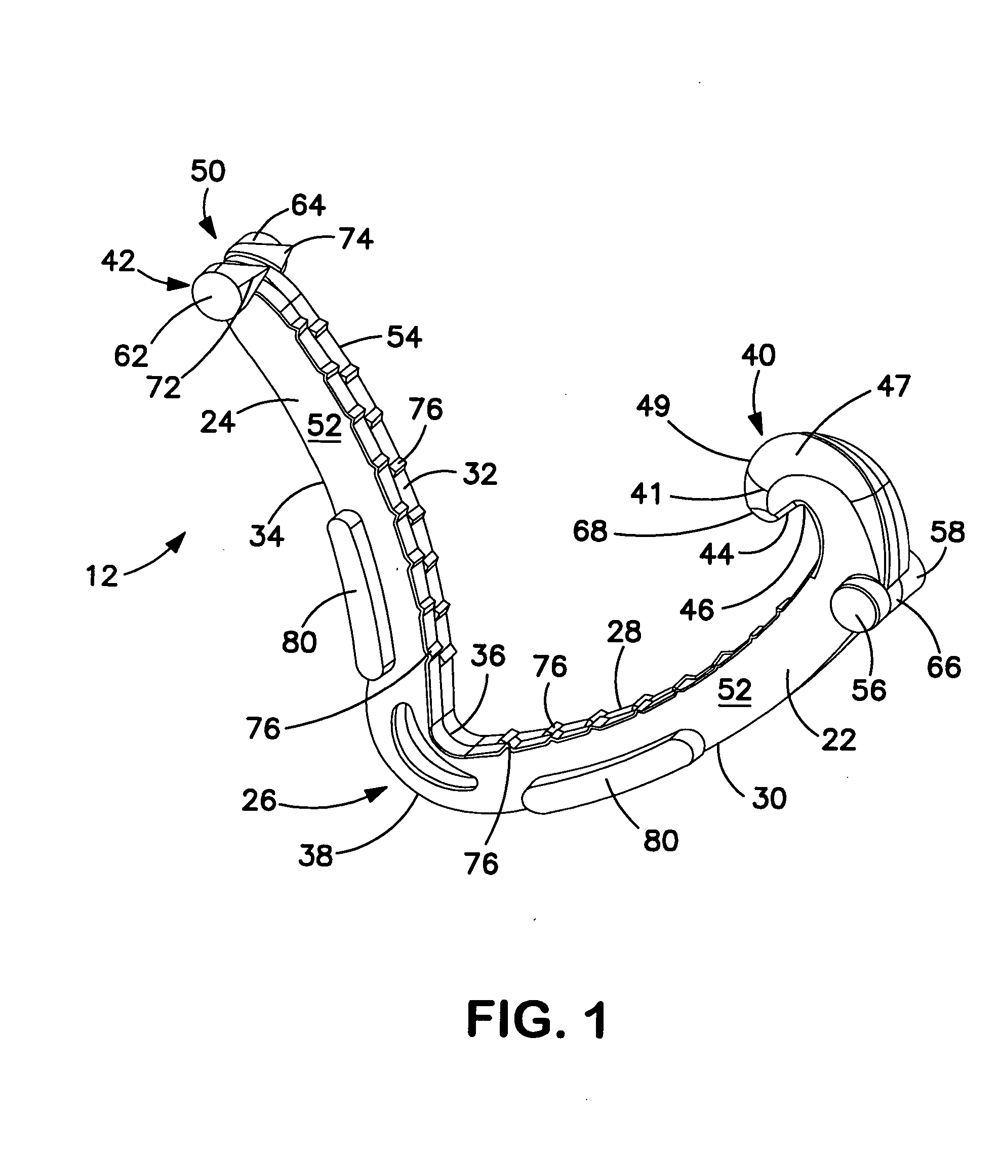 Ligating clip with integral cutting guide