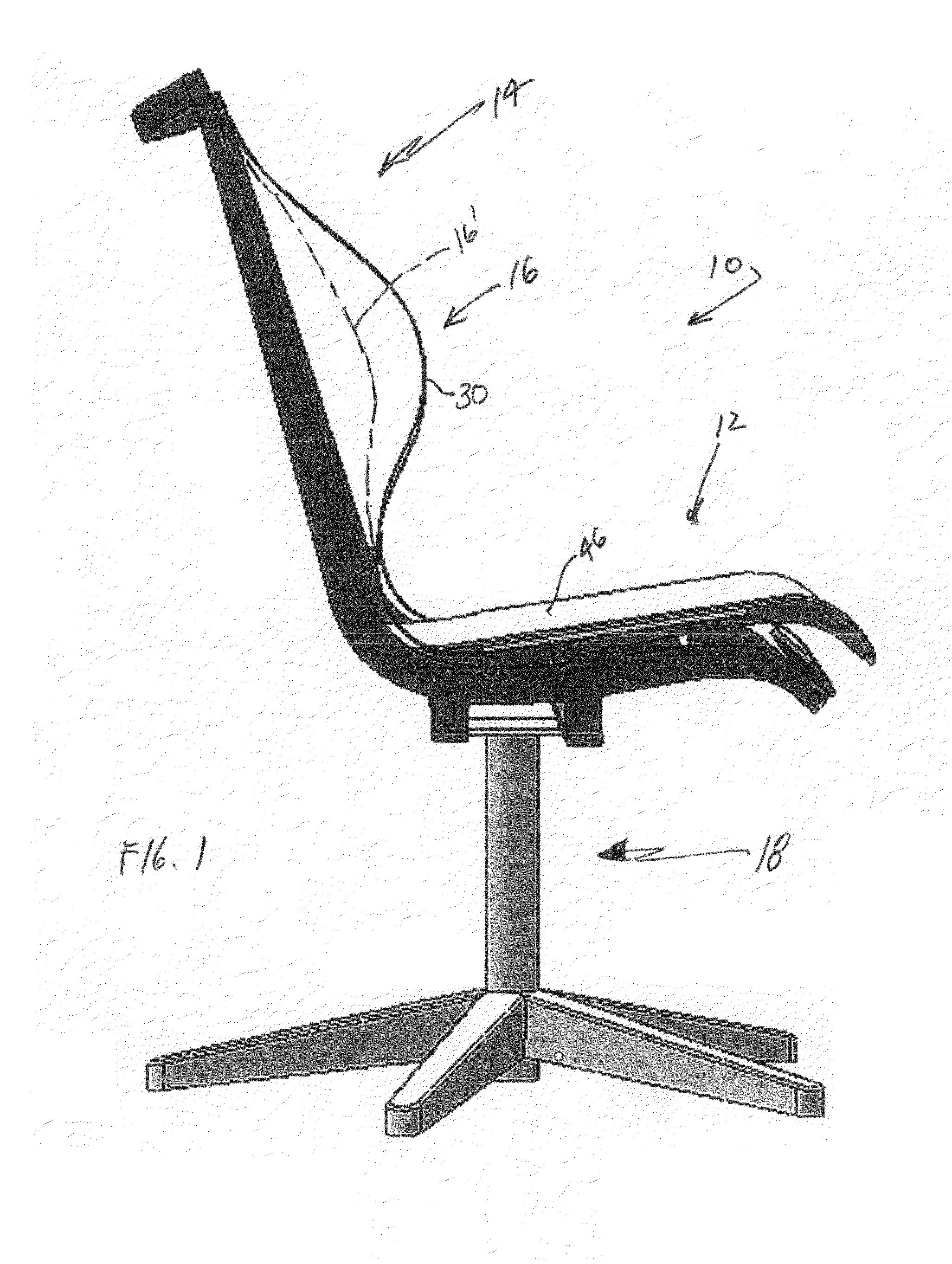 Ergonomic adjustable chair