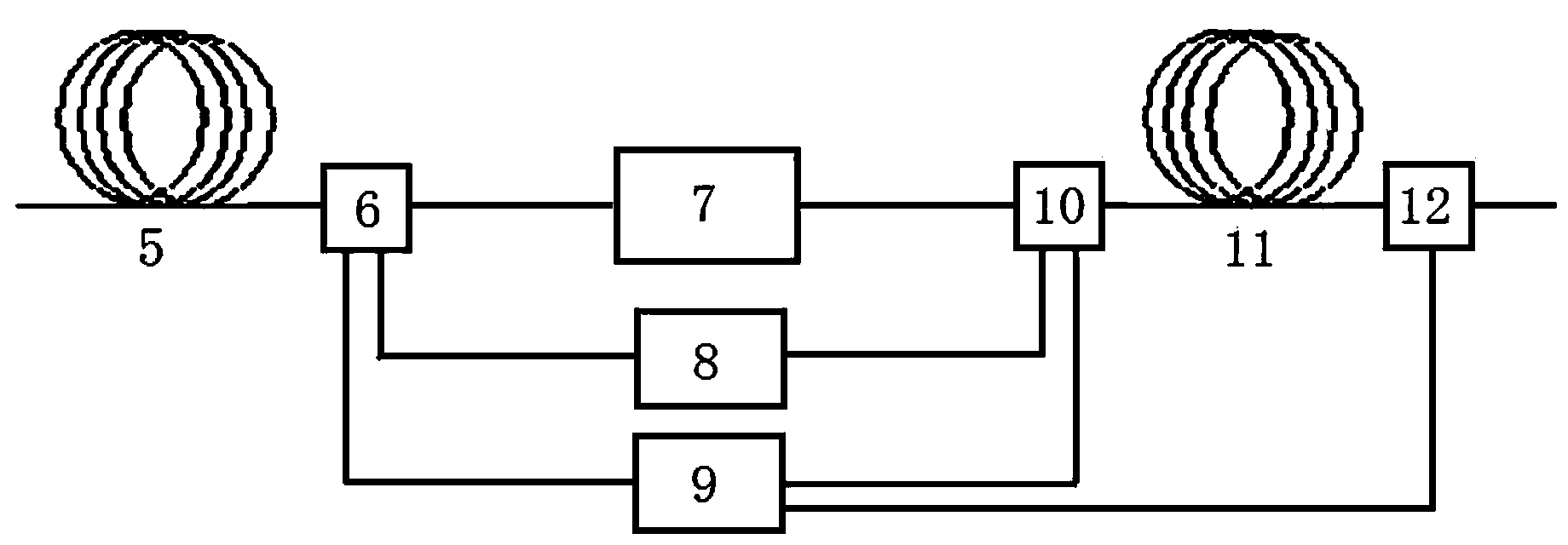 Method and device for generating transmittable high-power pulse string