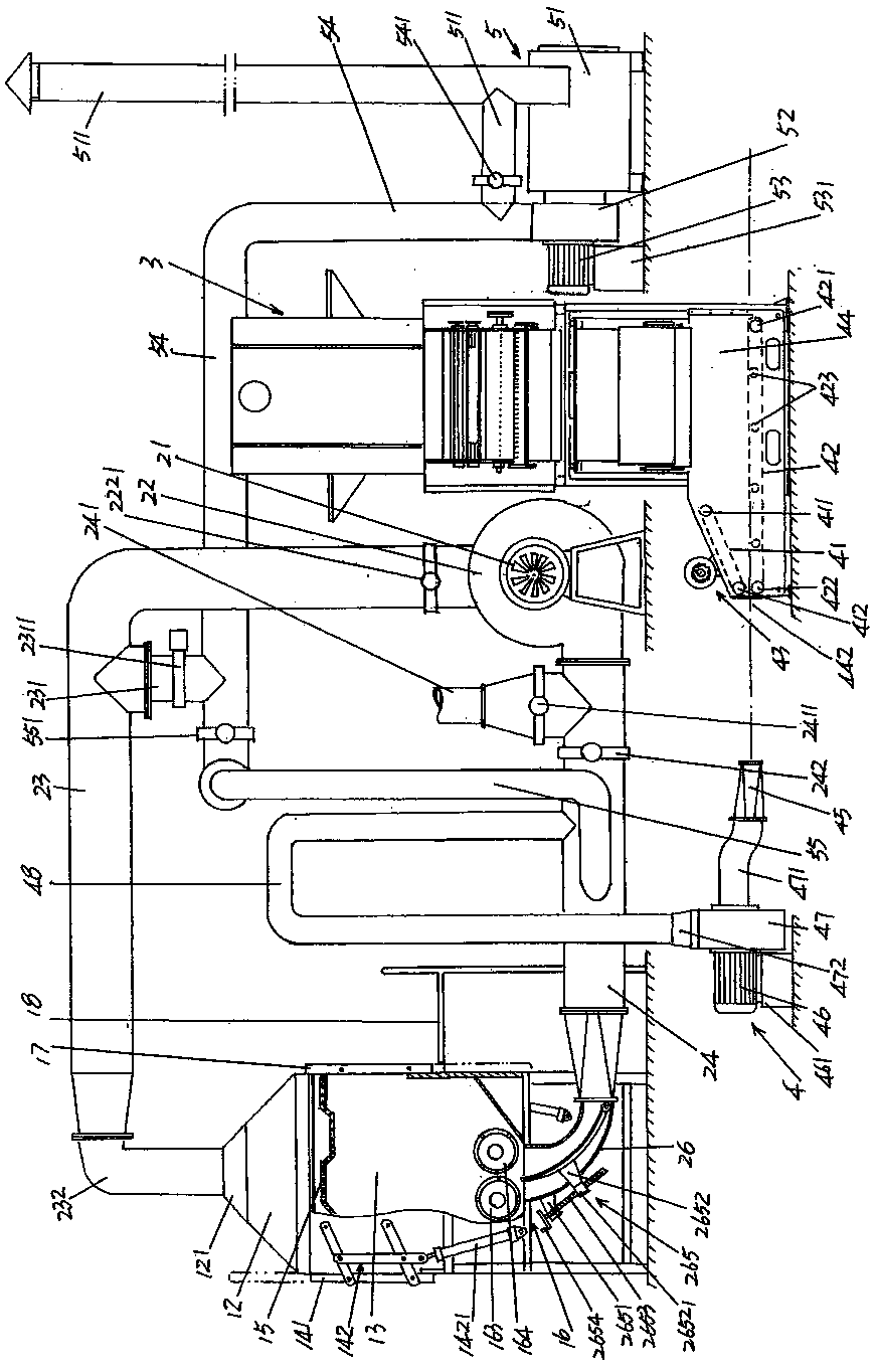 Automotive upholstery pre-forming machine by using airflow filling method