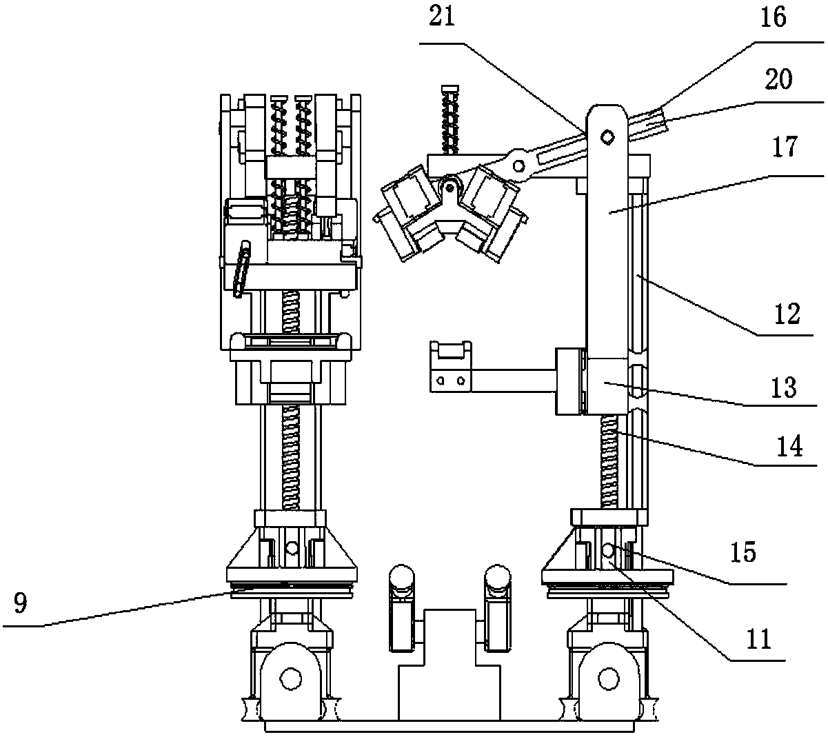 High-voltage transmission line inspection robot