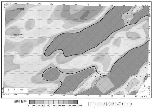 Method for identifying and positioning favorable sand body for ore-forming of sandstone-type uranium ore in basalt coverage area