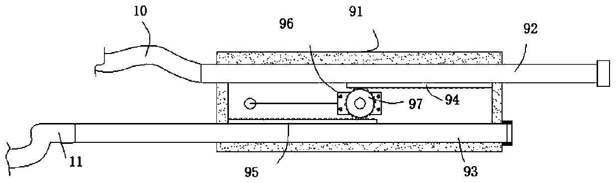 Thoracic surgery wound cleaning device