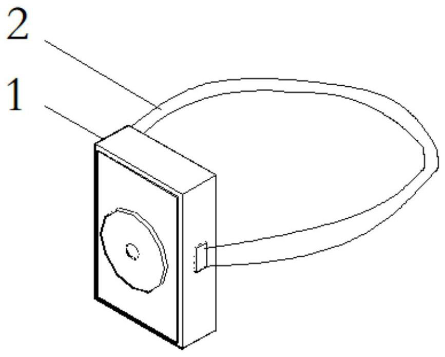 Oral medicine teaching mirror image training device and training method thereof