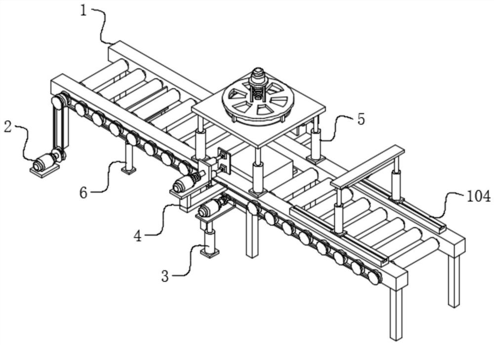 Article warehousing code scanning assembly based on database system