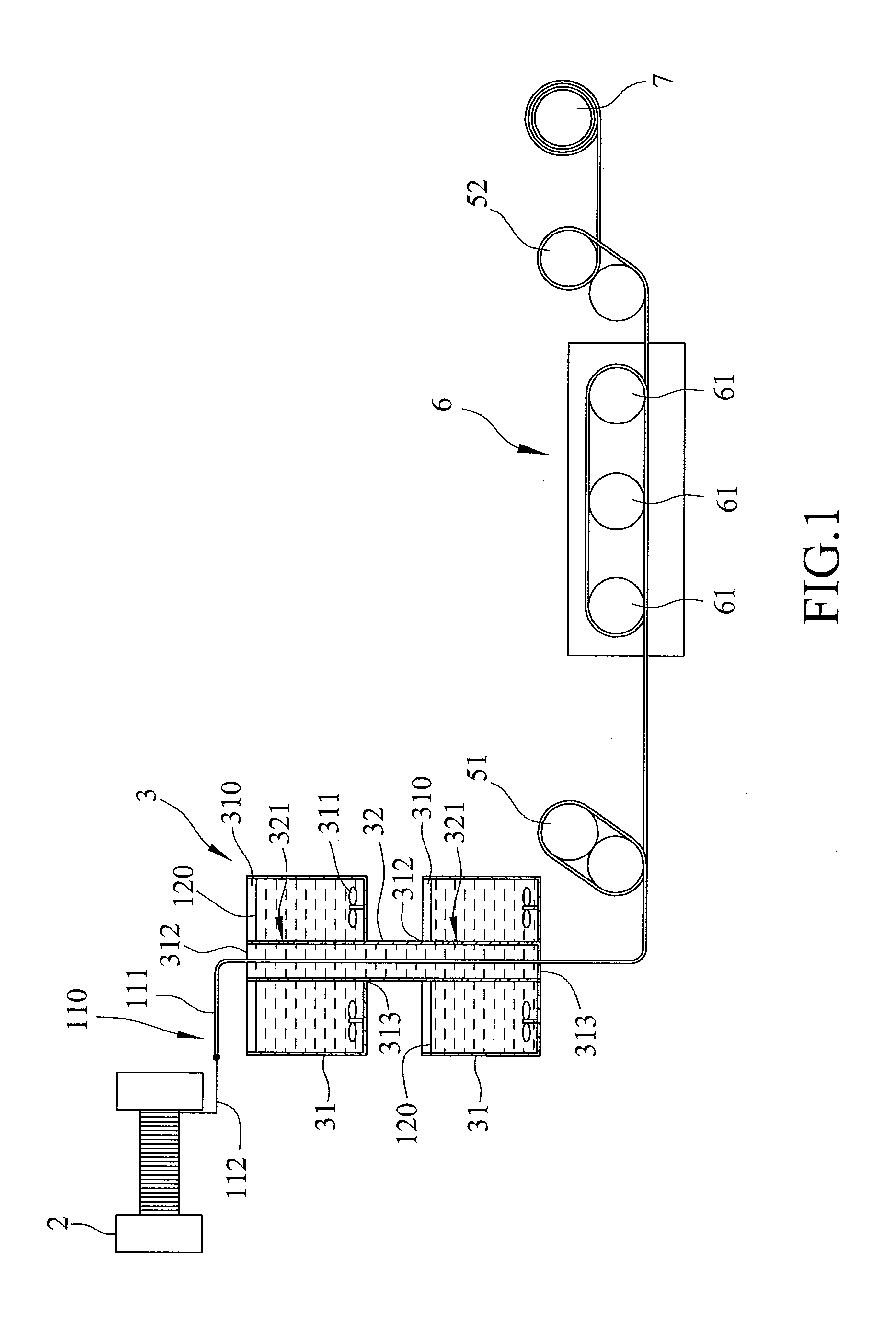 System for fabricating a conductive yarn from a preformed yarn