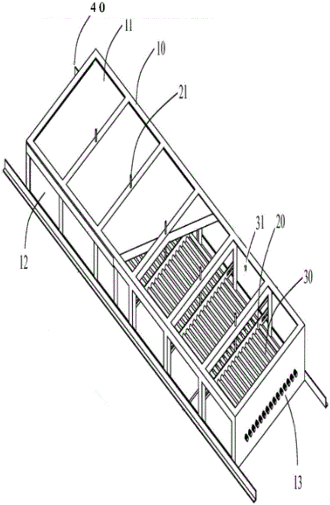 Heat setting furnace for paper making felt