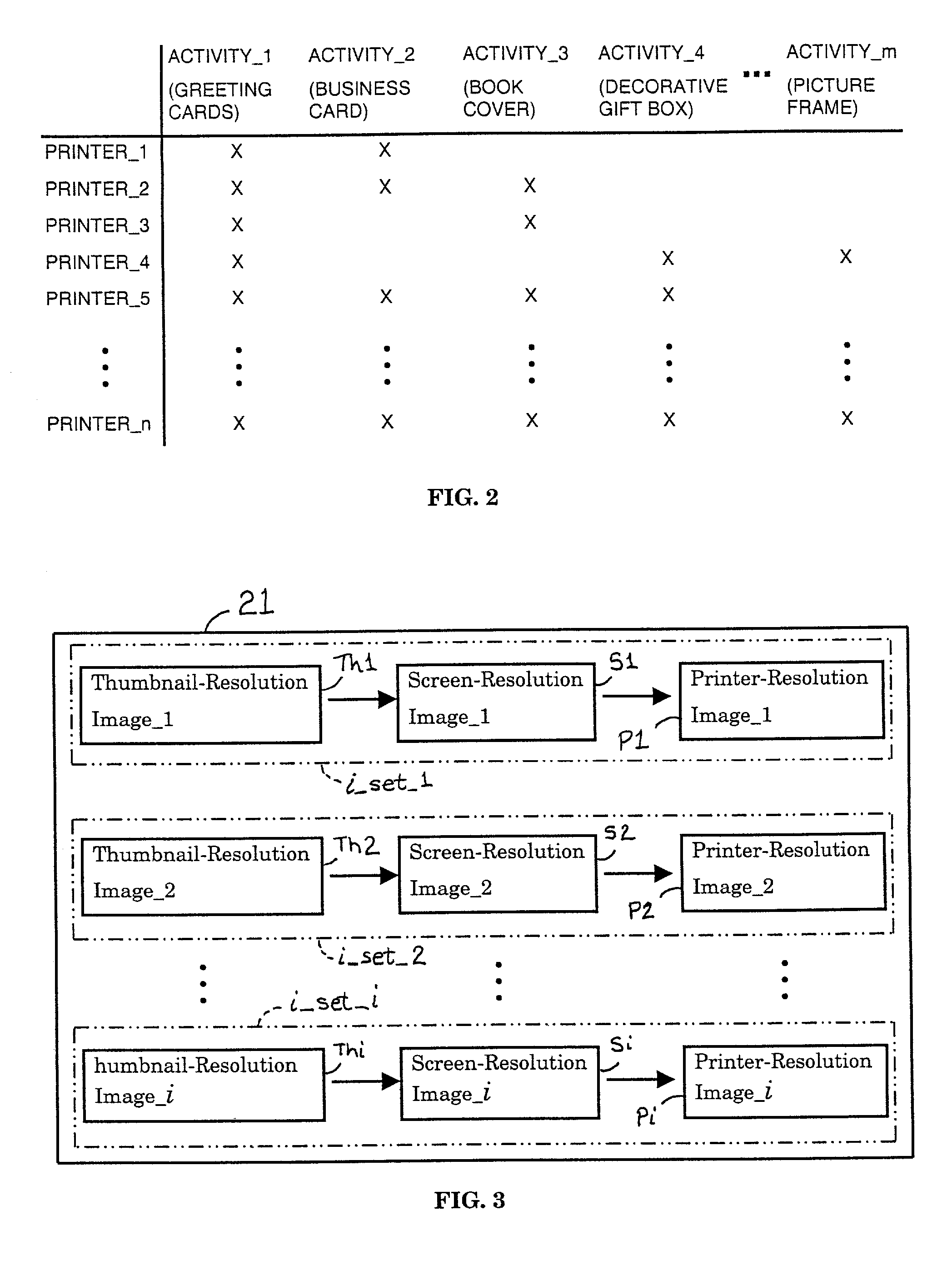 Rectangular partitioning in printing rotated images