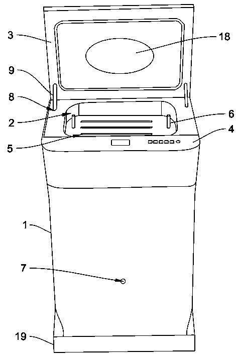 Medical flexible endoscope sterilizer