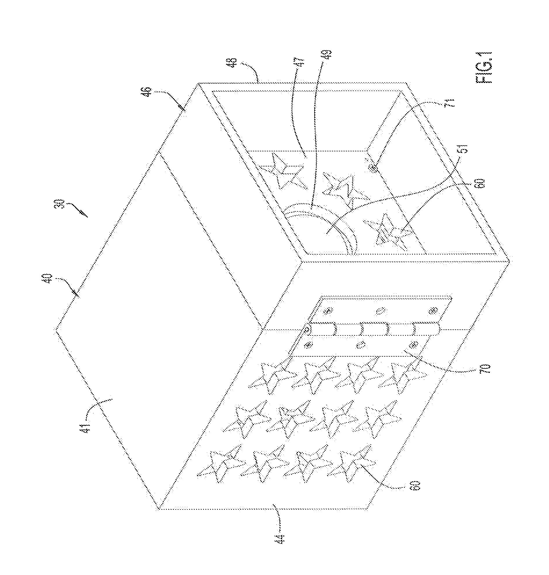 Night lighting system, method and component kit