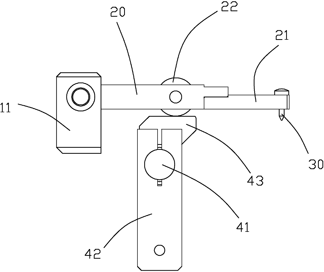 Locating mechanism of spot welding machine and spot welding machine