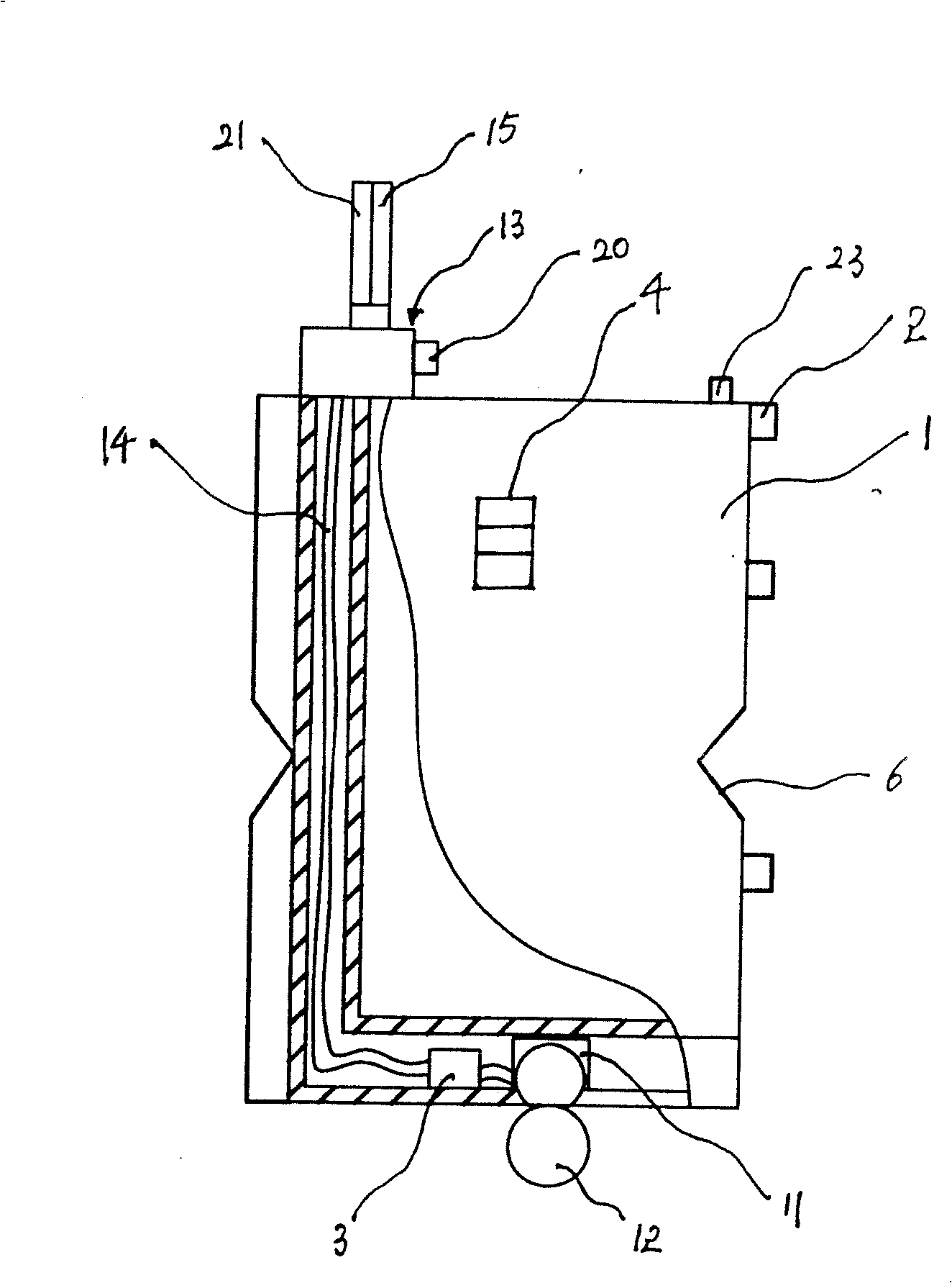 Intelligent concentrated cabinet with light to guide article deposit position