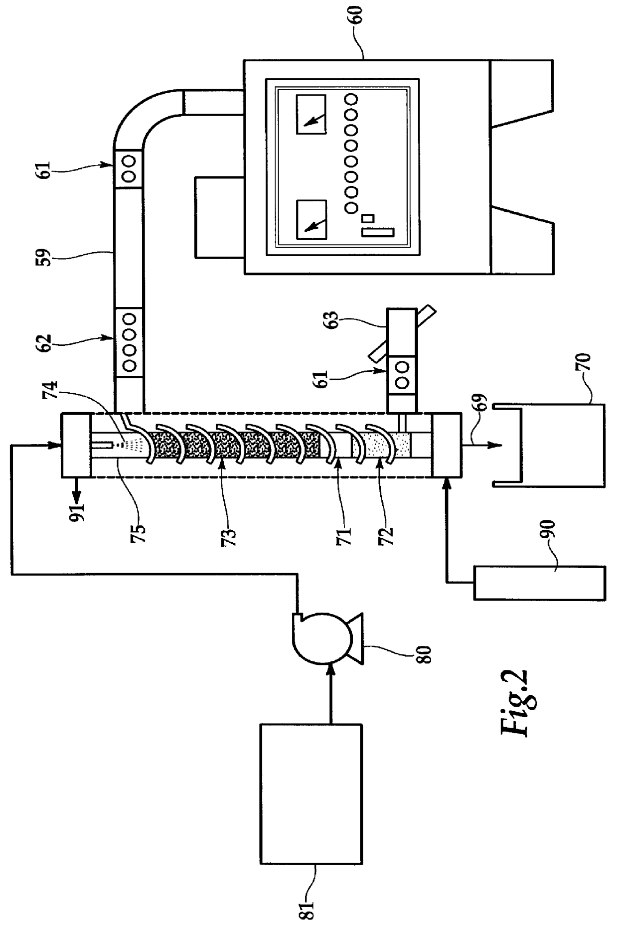 Process for microwave enhancement of gaseous decomposition reactions in solutions